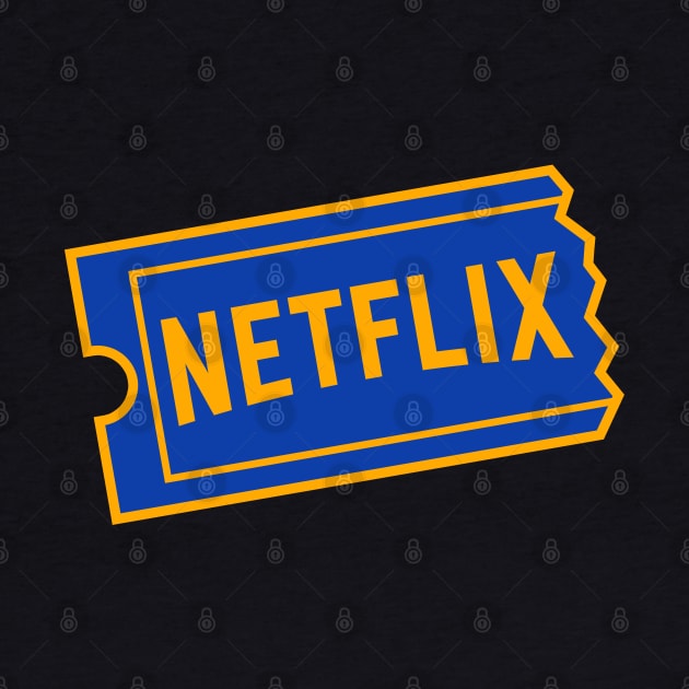 Blockbuster Netflix Parody by TextTees